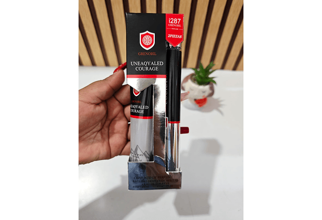 SET DE BÁLSAMO PARA DESPUÉS DE AFEITAR + PERFUME UNEAQYALED COURAGE CÓD #i187