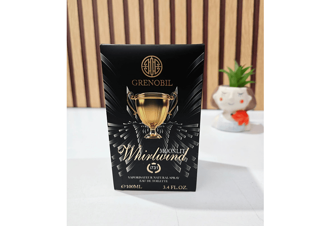 PERFUME IMITACIÓN MOONLIT WHIRLWUND DE 100ML PARA CABALLERO 🏆 MOD# i731