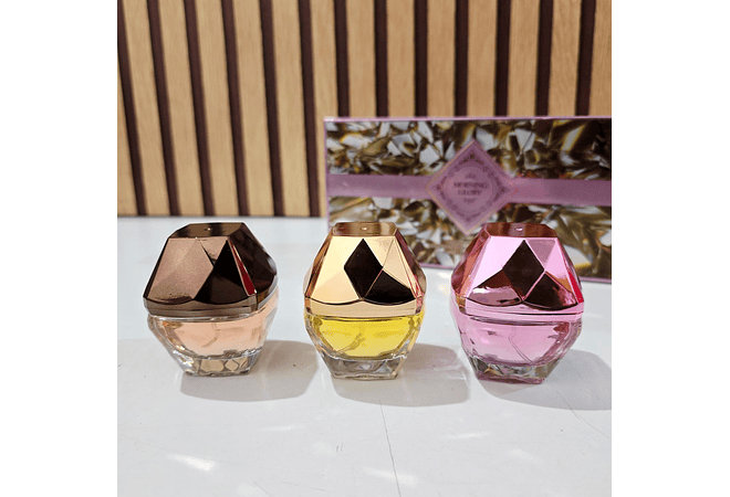 SET DE 3 PERFUMES GRENOBIL PARA DAMA (MORNING GLORY 30ML) MOD# i1810