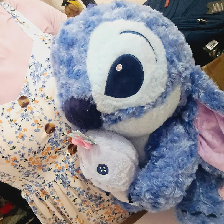 PELUCHE GRANDE DISEÑO STITCH CON MUÑECO MOD# WYK5-1 2