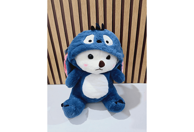 OSITO MEDIANO CON PIJAMA DE STITCH MOD# WB111-16