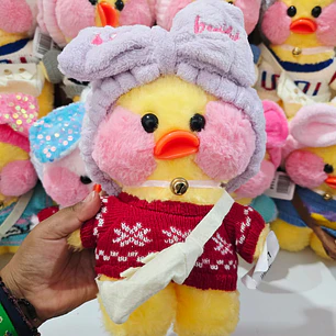 PELUCHE PATITO CON LENTES MODELOS AL AZAR CÓD #F111