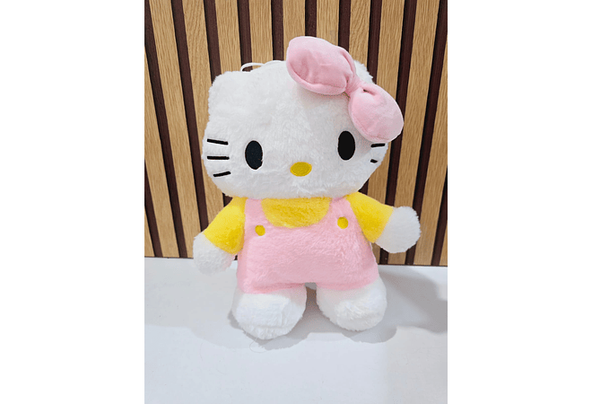 PELUCHE HELLO KITTY (AMARILLO - ROSA)MOD# WB111-9