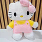PELUCHE HELLO KITTY (AMARILLO - ROSA)MOD# WB111-9 - Miniatura 2