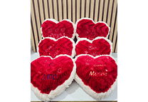 ALMOHADA EN FORMA DE CORAZÓN AL AZAR 😍