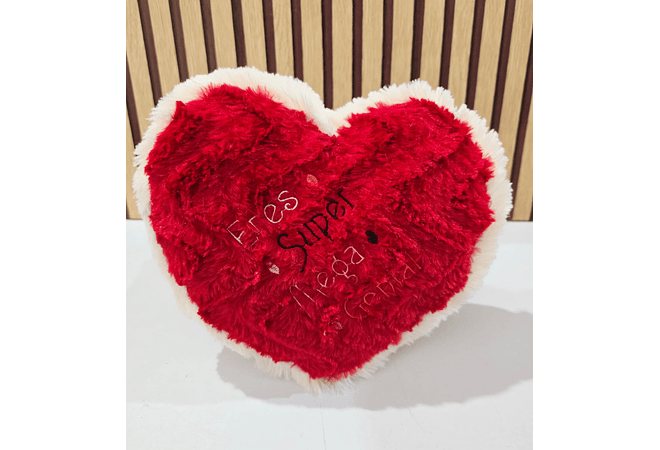 ALMOHADA EN FORMA DE CORAZÓN AL AZAR 😍