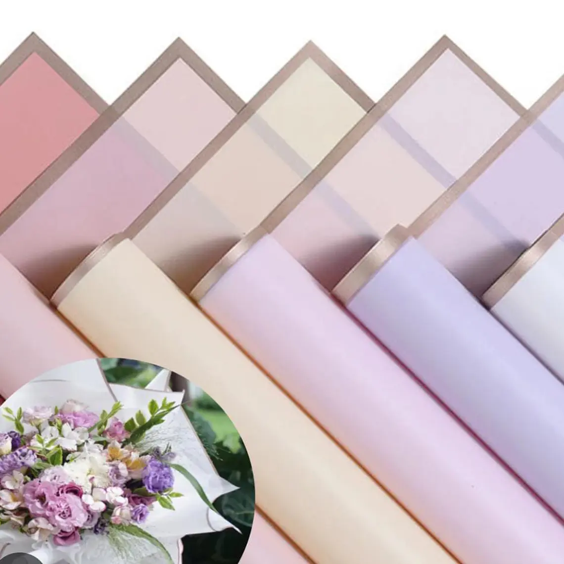 PAQ CON 20 PLIEGOS DE PAPEL COREANO(COLORES LISOS) MOD# P-GDM 1