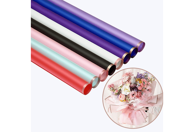 PAQ CON 20 PLIEGOS DE PAPEL COREANO(COLORES LISOS) MOD# P-GDM