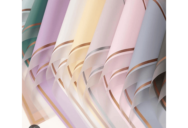 PAQ CON 20 PLIEGOS DE PAPEL COREANO(COLORES LISOS) MOD# P-GDM