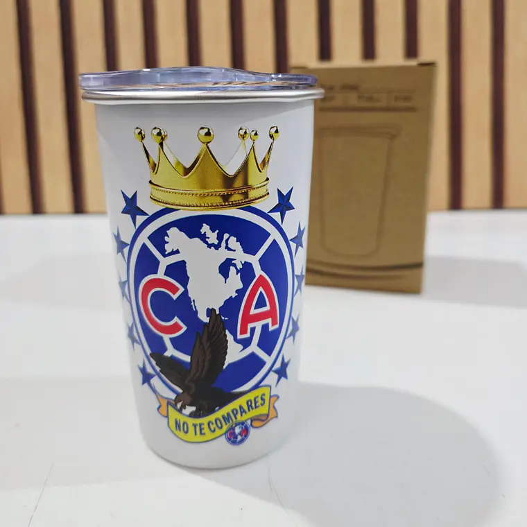 VASITO MÁGICO CLUBES DE FUTBOL DE 470ML (CAMBIA DE COLOR) MOD# 4009 ⚽ 7