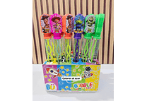 1 PZ BURBUJERO VARIOS PERSONAJES (COLORES AL AZAR)🫧