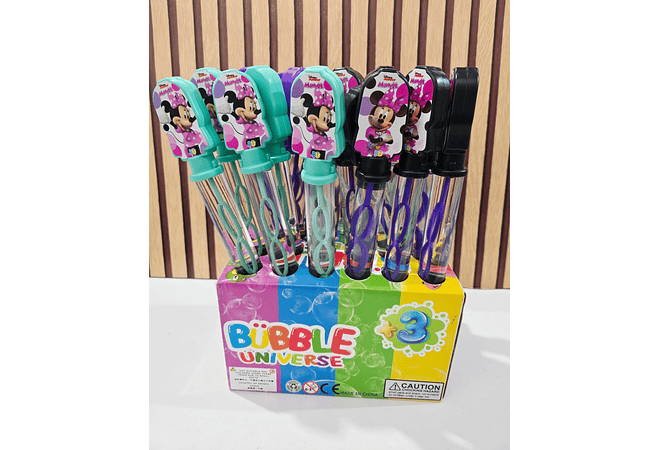 1 PZ BURBUJERO VARIOS PERSONAJES (COLORES AL AZAR)🫧