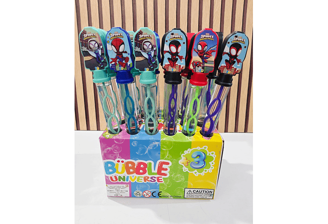 1 PZ BURBUJERO VARIOS PERSONAJES (COLORES AL AZAR)🫧