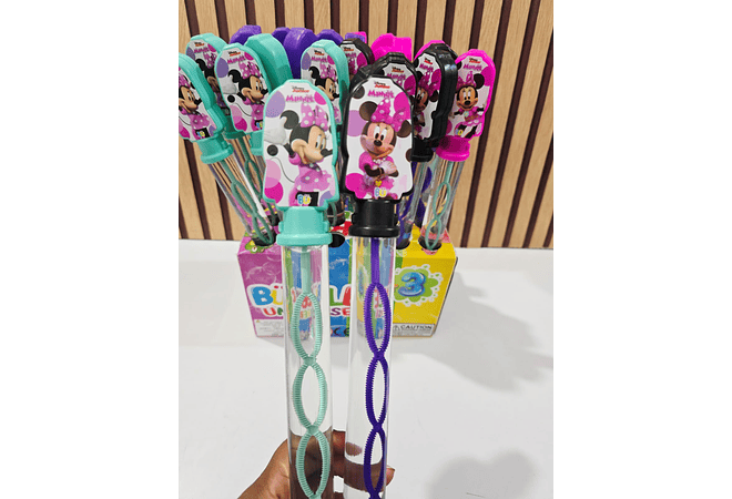 1 PZ BURBUJERO VARIOS PERSONAJES (COLORES AL AZAR)🫧