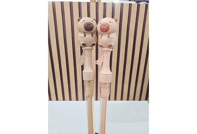 1 PZ BURBUJERO/TIJERAS VARIOS DISEÑOS🫧