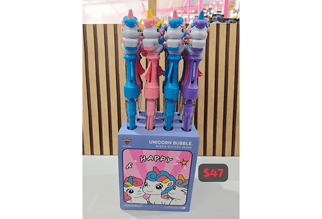 1 PZ BURBUJERO/TIJERAS VARIOS DISEÑOS🫧