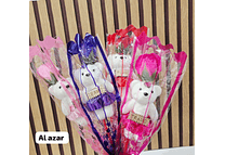 RAMITO DE OSO CON ROSA Y LUZ LED(AL AZAR)🌹🧸