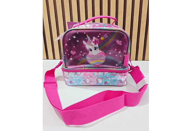 LONCHERA ORIGINAL PARA NIÑAS(SIRENA O UNICORNIO)MOD# XF620LB, GF1667-LB
