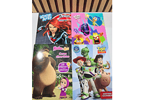 PAQ DE 3 LIBROS PARA COLOREAR VARIOS PERSONAJES DE NIÑA Y NIÑO(AL AZAR)🖍️