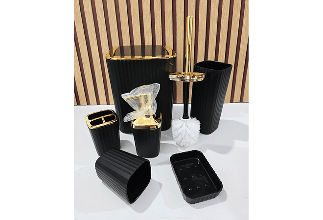 SET DE 6 PZ PARA BAÑO MOD# BH0204080