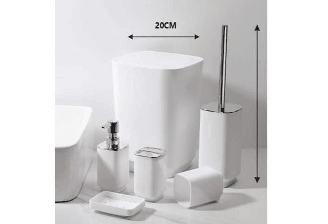 SET DE 6 PZ PARA BAÑO MOD# BH0204081