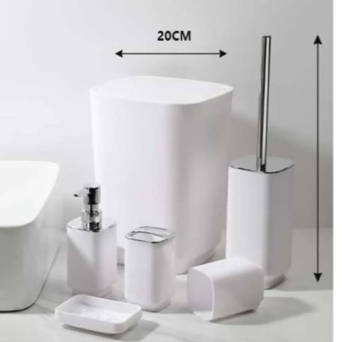 SET DE 6 PZ PARA BAÑO MOD# BH0204081 1
