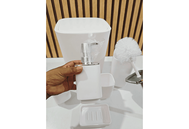 SET DE 6 PZ PARA BAÑO MOD# BH0204081