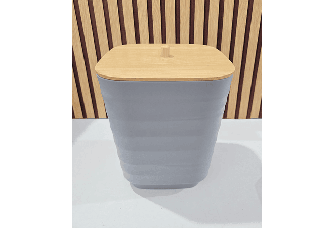 SET DE 6 PZ PARA BAÑO CON TAPA DE MADERA MOD# BH0204083