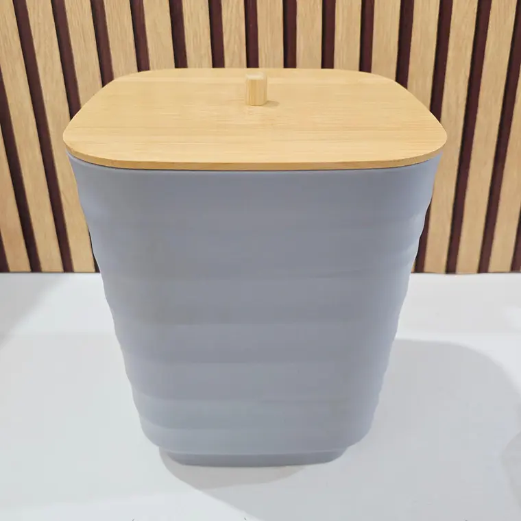 SET DE 6 PZ PARA BAÑO CON TAPA DE MADERA MOD# BH0204083 3