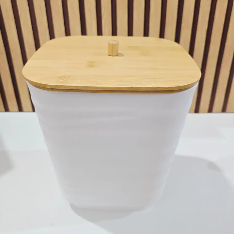SET DE 6 PZ PARA BAÑO CON TAPA DE MADERA MOD# BH0204083 7
