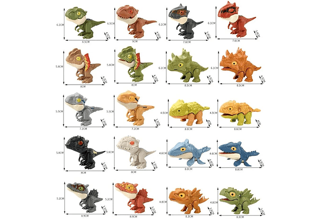 🦕JUGUETE DINOSAURIO (MORDELON) AL AZAR🦖