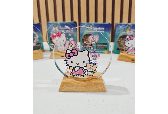 ✨LAMPARITAS DE CRISTAL DIFERENTES PERSONAJES MOD# ESP10B🔮