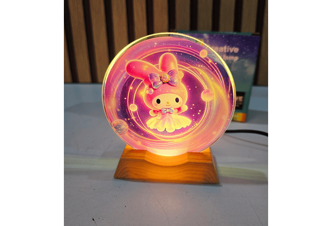 ✨LAMPARITAS DE CRISTAL DIFERENTES PERSONAJES MOD# ESP10B🔮