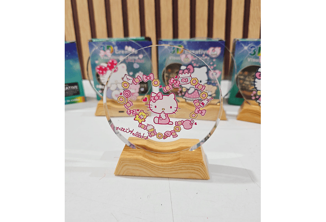 ✨LAMPARITAS DE CRISTAL DIFERENTES PERSONAJES MOD# ESP10B🔮