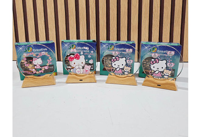 ✨LAMPARITAS DE CRISTAL DIFERENTES PERSONAJES MOD# ESP10B🔮