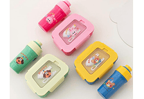 DUO TUUPER CON VASO DISEÑO ANIMALITOS MOD# 8868