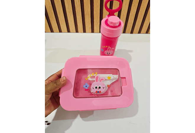 DUO TUUPER CON VASO DISEÑO ANIMALITOS MOD# 8868