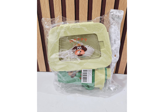 DUO TUUPER CON VASO DISEÑO ANIMALITOS MOD# 8868