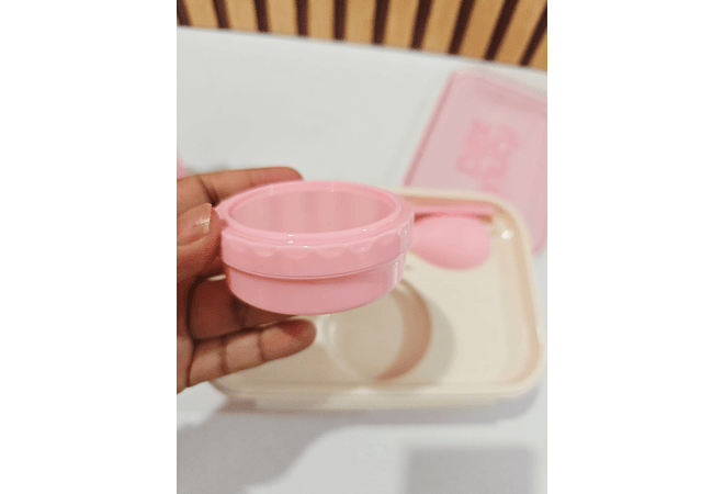 DUO TUPPER CON VASO (LUNCH BOX) MOD# 8870