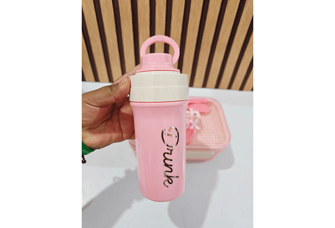 DUO TUPPER CON VASO (LUNCH BOX) MOD# 8870