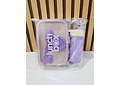 DUO TUPPER CON VASO (LUNCH BOX) MOD# 8870