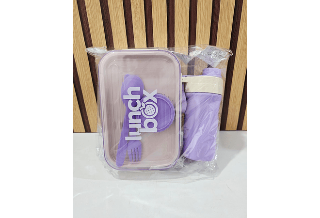 DUO TUPPER CON VASO (LUNCH BOX) MOD# 8870