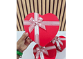 JUEGO DE 3 CAJITAS EN FORMA DE CORAZÓN PARA REGALO DE DIFERENTES TAMAÑOS 🎁