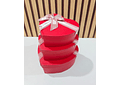 JUEGO DE 3 CAJITAS EN FORMA DE CORAZÓN PARA REGALO DE DIFERENTES TAMAÑOS 🎁