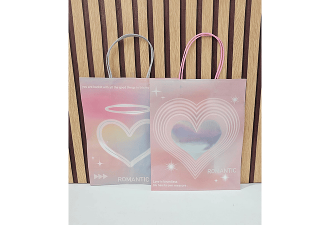 1 BOLSA DE REGALO MEDIANA MOD# 07M, 134,  147, 523, 168, 340