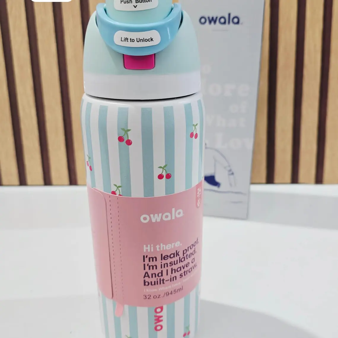 TERMO OWALA DE 945ML MOD# CF-294 14
