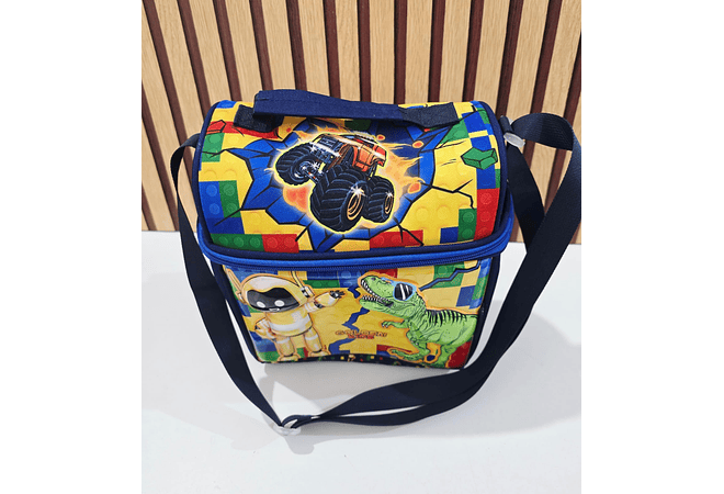 LONCHERA TÉRMICA ORIGINAL ROBOT/DINO MOD# GK-137LB 🤖🦖