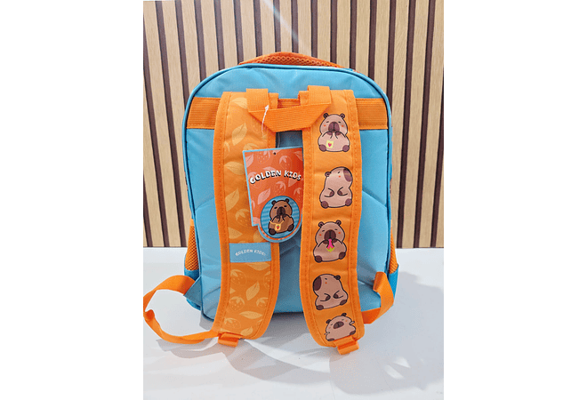 MOCHILA ORIGINAL DISEÑO CAPIBARA MOD# MI0036