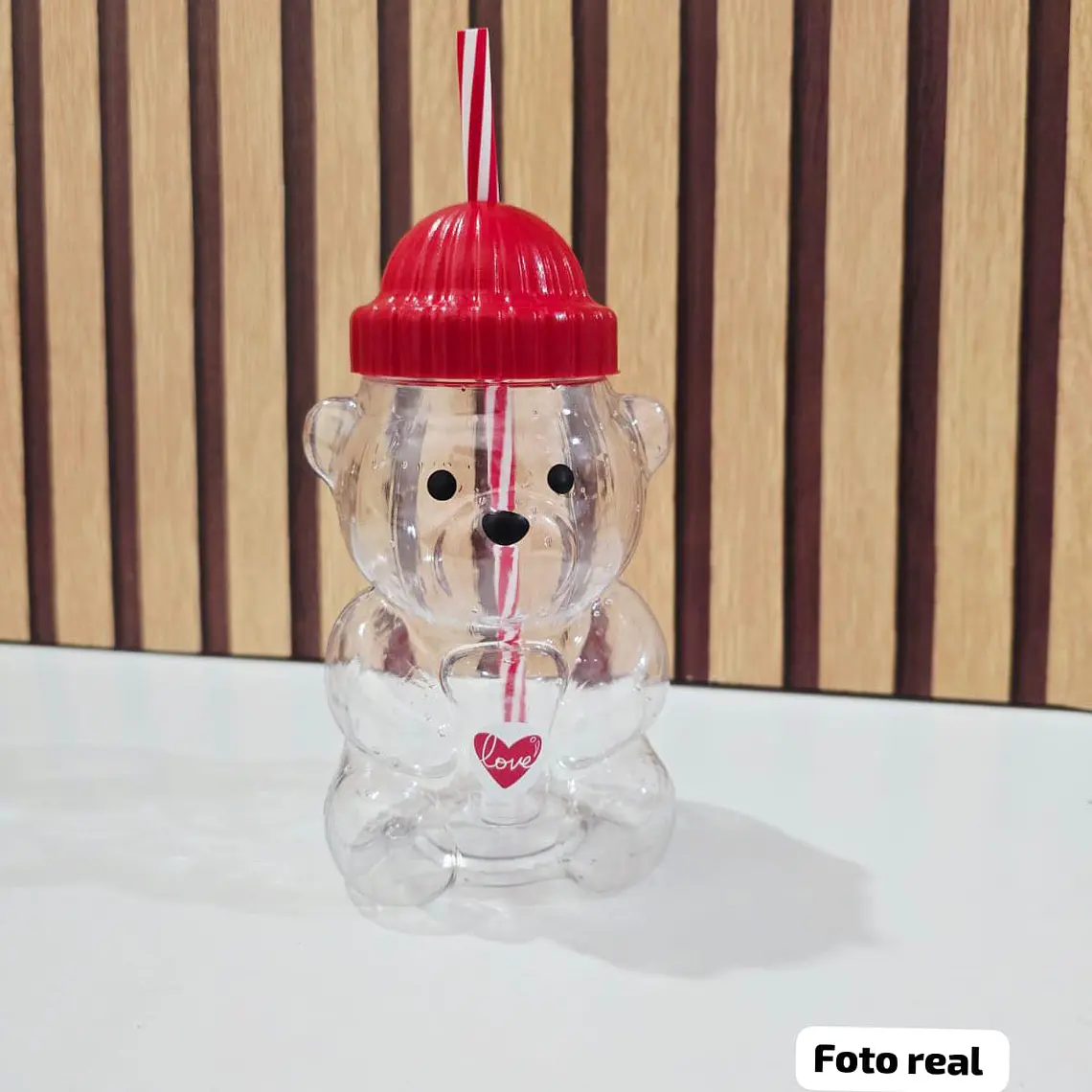 BOTE OSITO LOVE DE 550ML🥰🩷 3