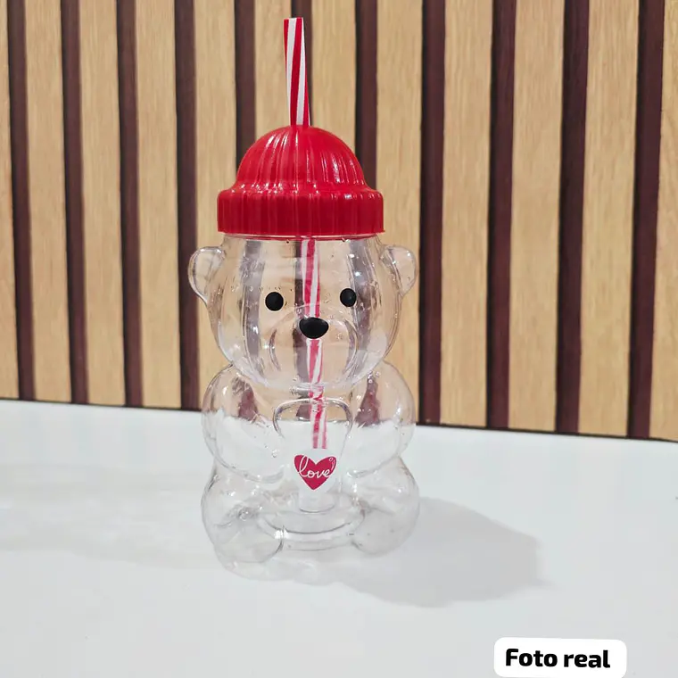 BOTE OSITO LOVE DE 550ML🥰🩷 3